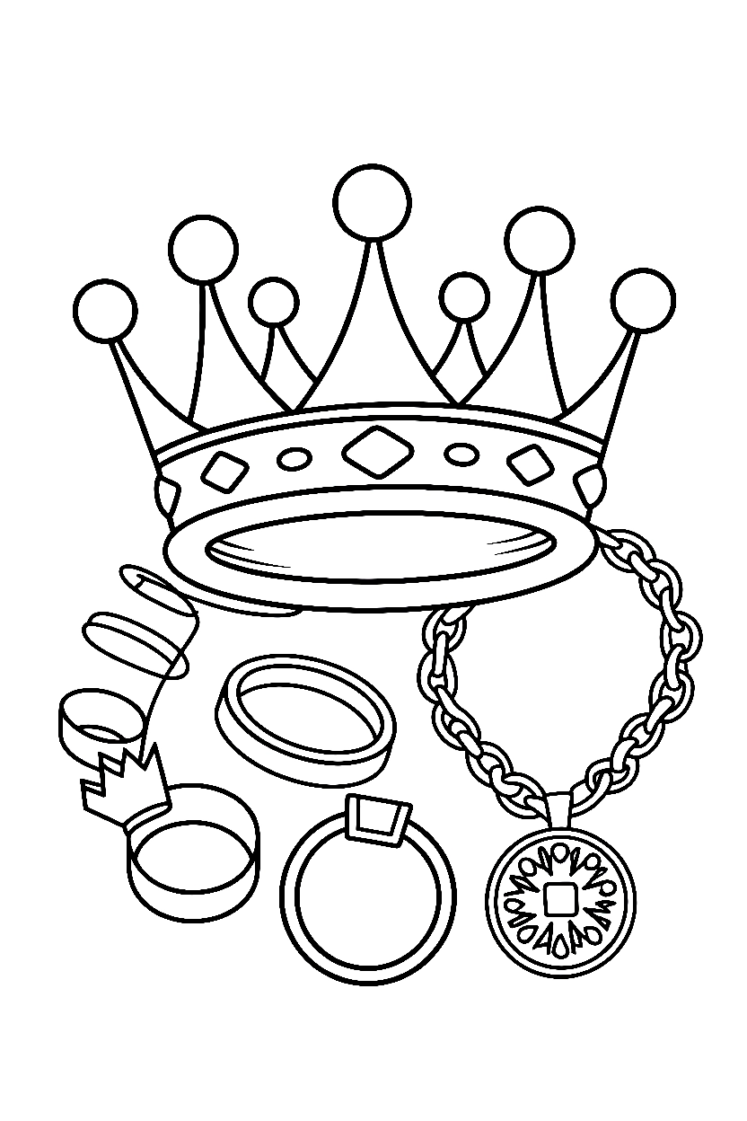 arranging crown royal regalia drawing arranging crown royal regalia drawing