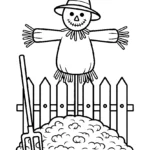 arranging-scarecrow-compost-pile-drawing