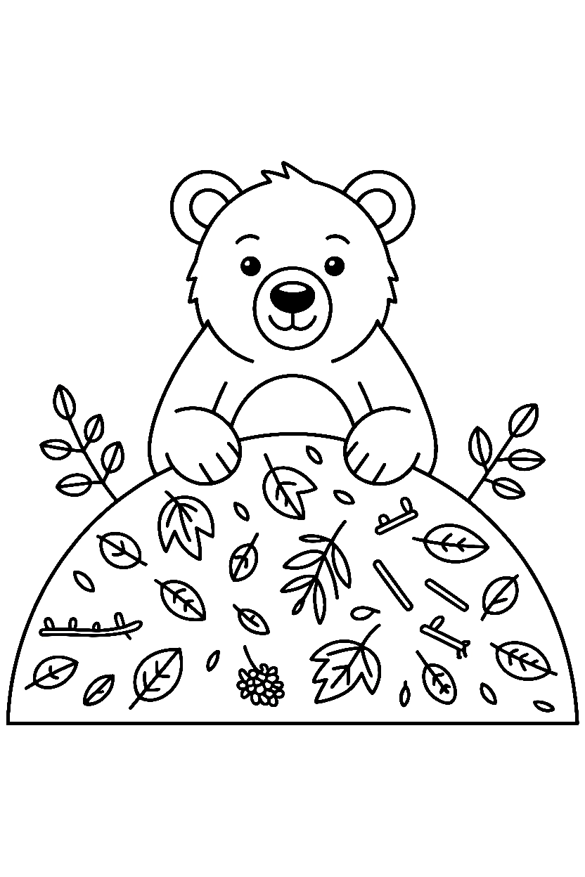Bear Coloring Pages