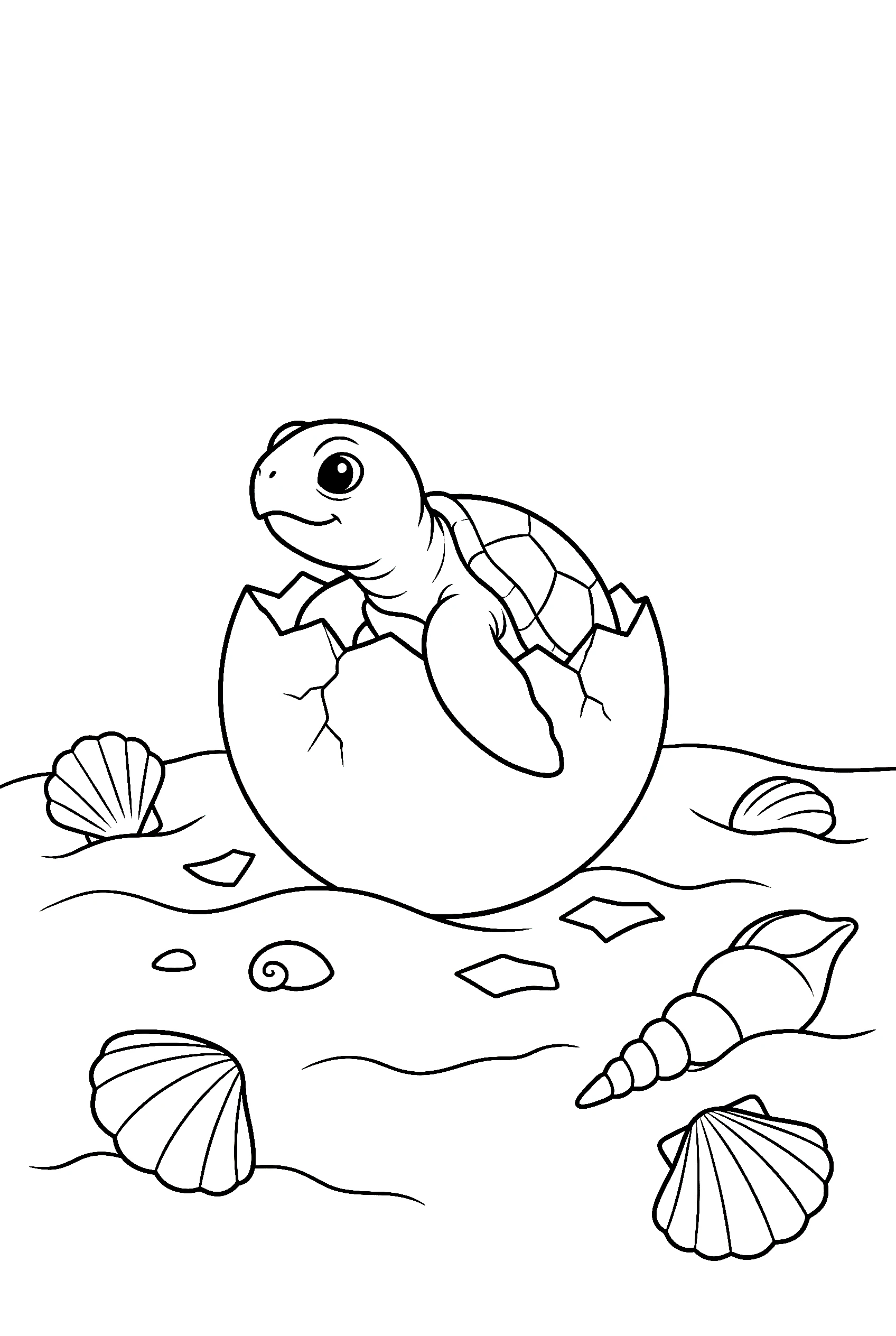 Turtle Coloring Pages