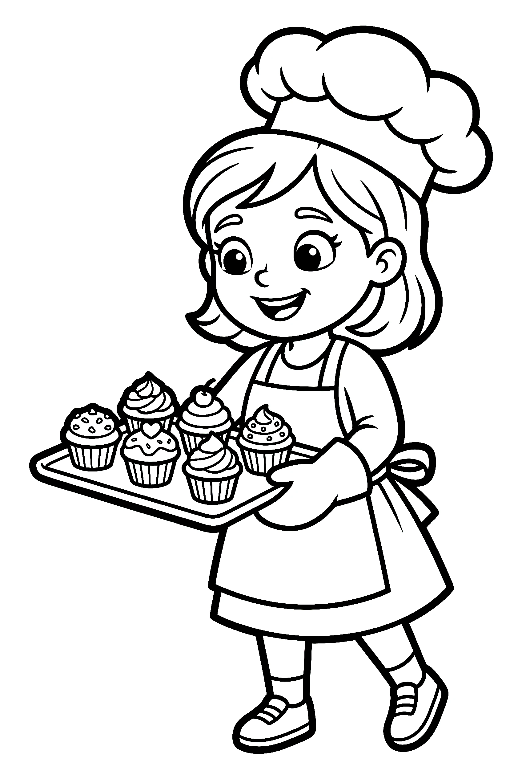 Girl Coloring Pages