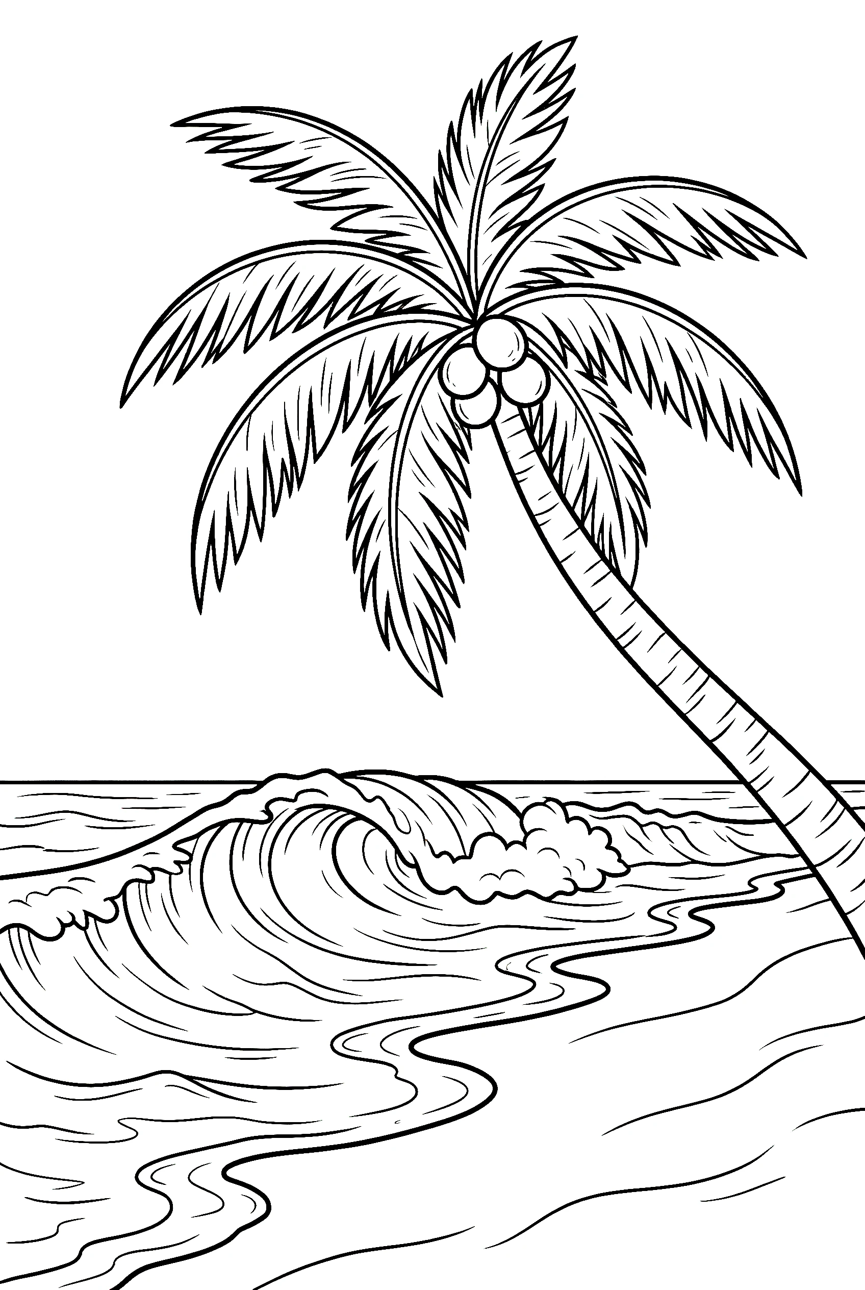 Nature coloring pages