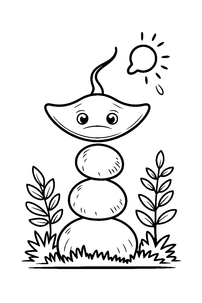 boulder field stingray coloring pages