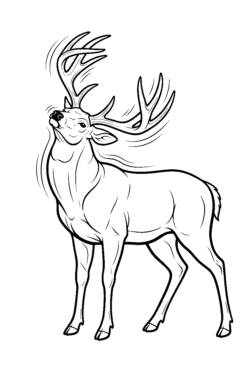 buck head shake printable sheet