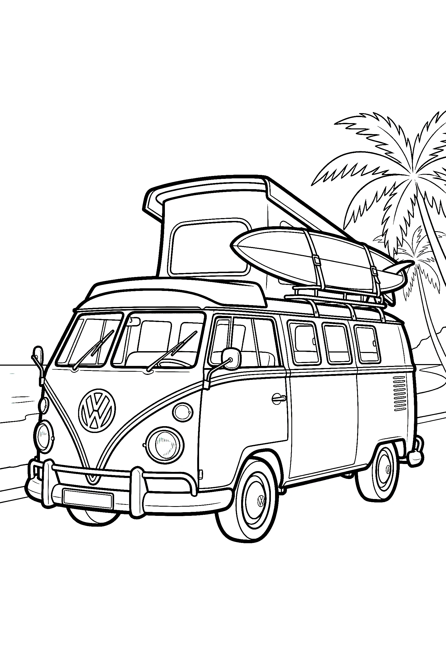 Camping coloring pages