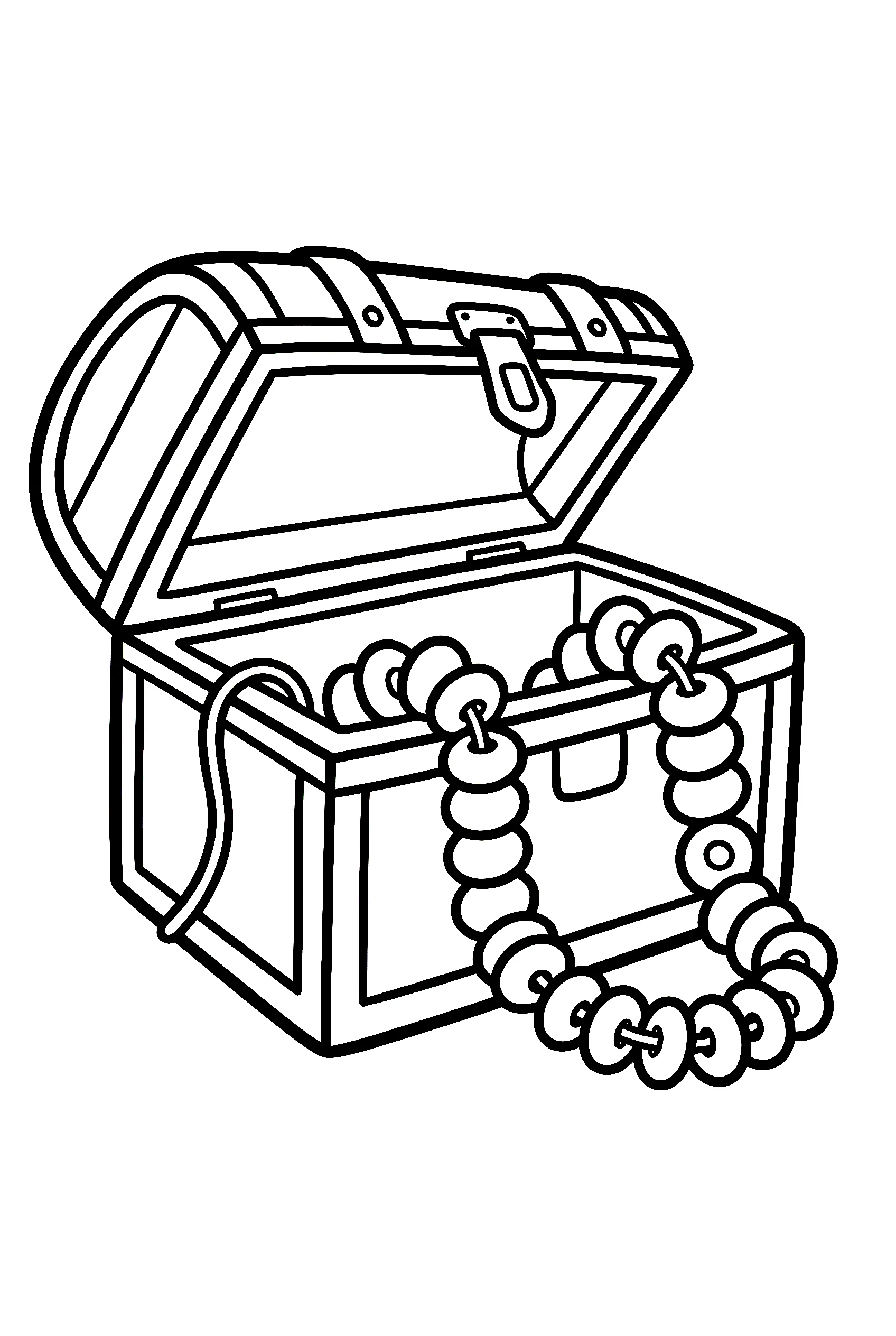 candy necklace on chest printable sheet