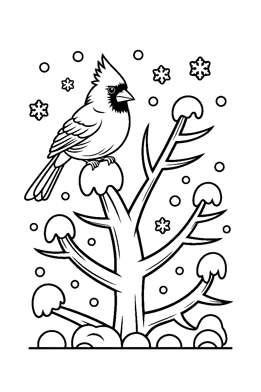 Winter Coloring Pages