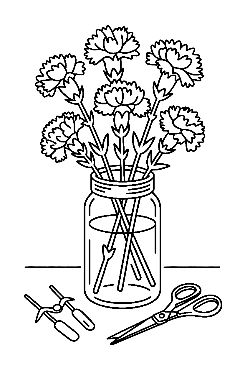 Floral Coloring Pages