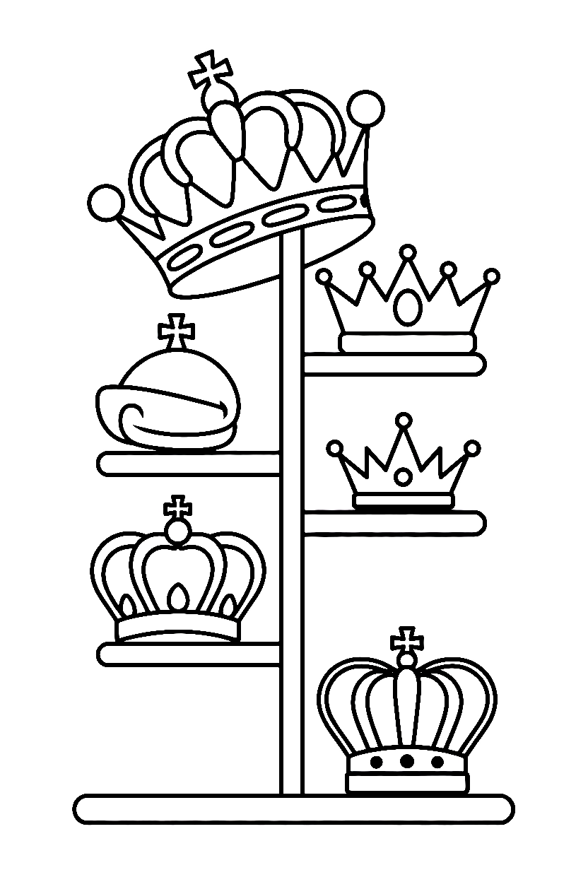 climbing display rack crown coloring pages climbing display rack crown coloring pages