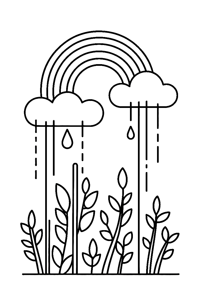 cloud formation peek printable sheet