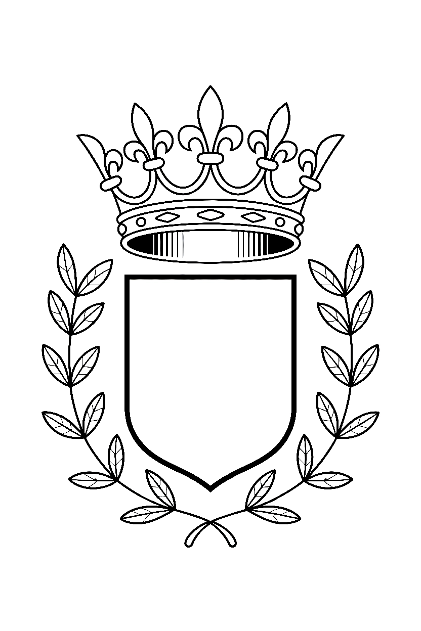 coat of arms crown shield drawing coat of arms crown shield drawing