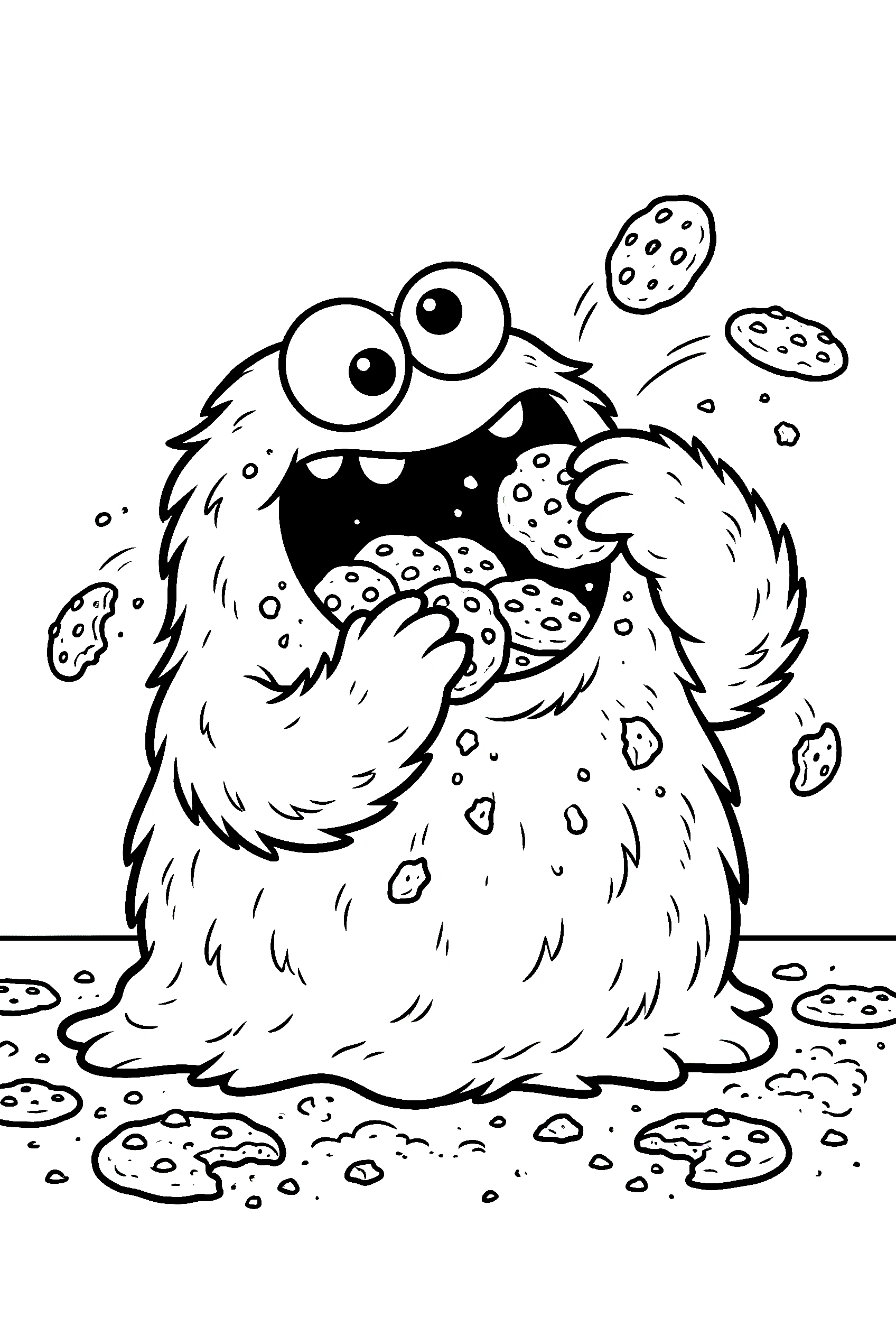 Monster Coloring Pages