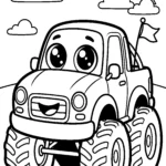 cute-cartoon-monster-truck-coloring-pages