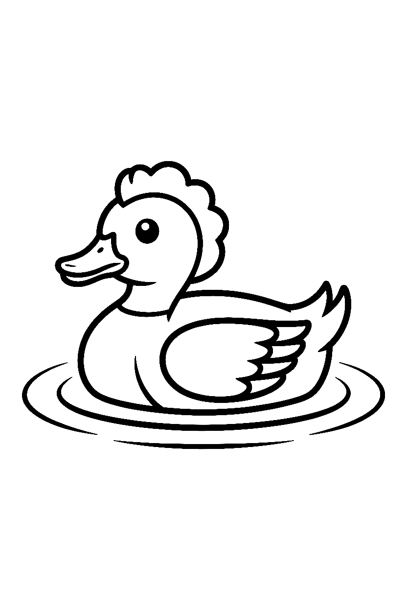 duck floating pond ripples coloring pages duck floating pond ripples coloring pages