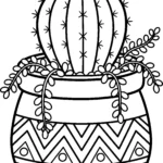 geometric-pot-succulent-mix-coloring-pages