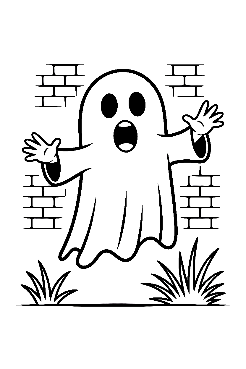 ghost wall passing printable sheet