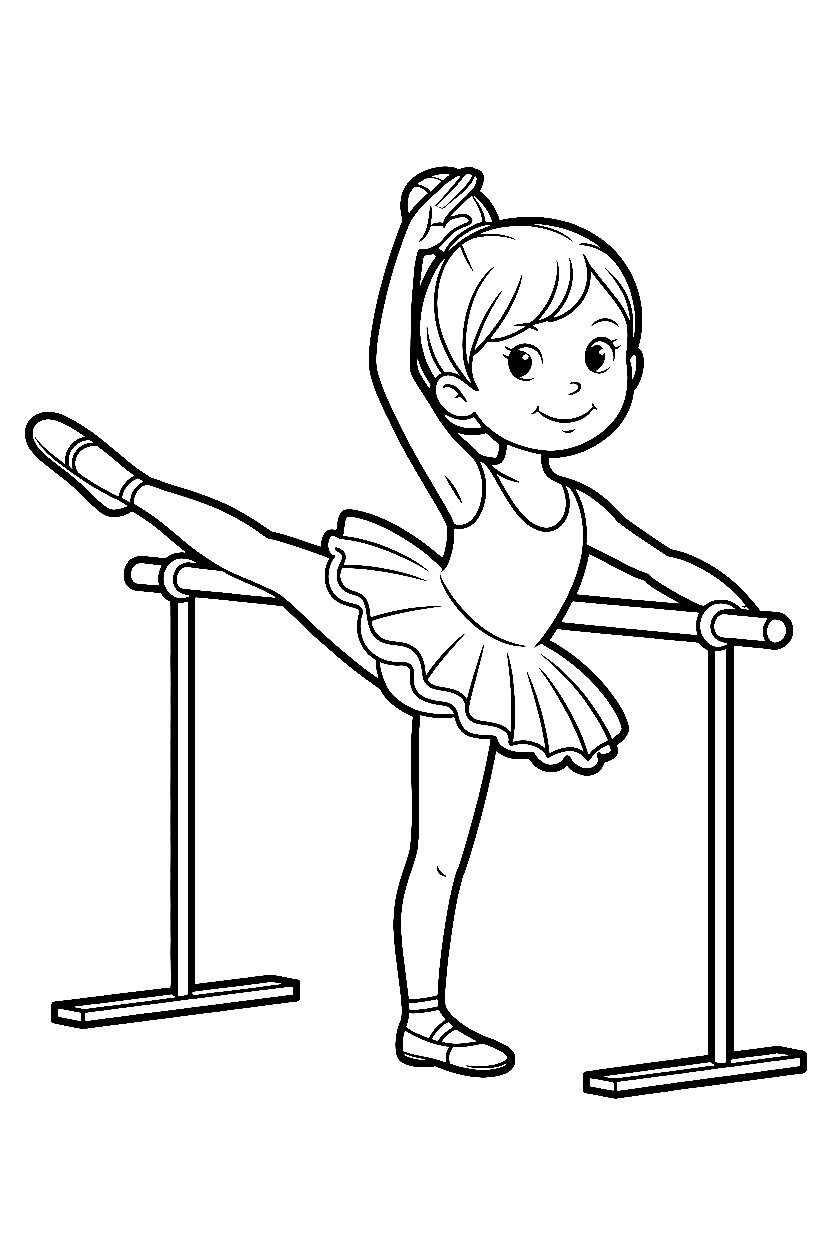 Girl Coloring Pages