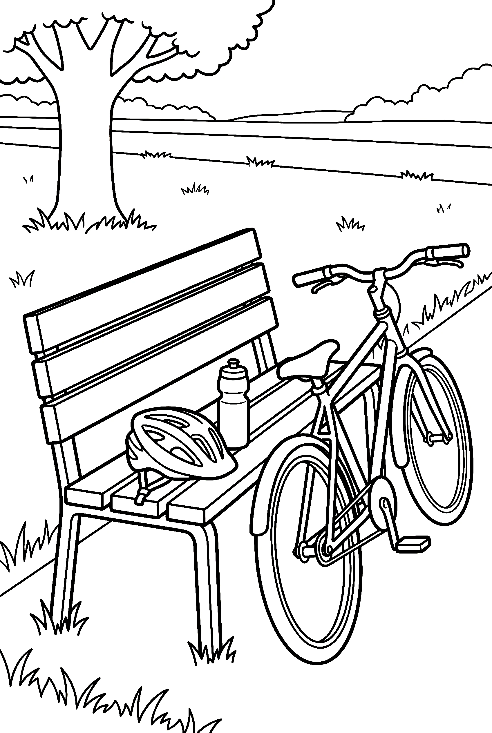 helmet and bike gear printable sheet