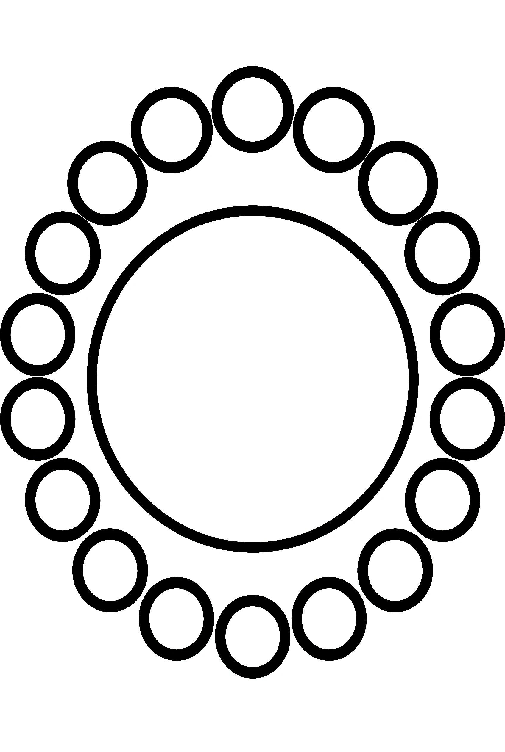 jeweled circlet band drawing for kids