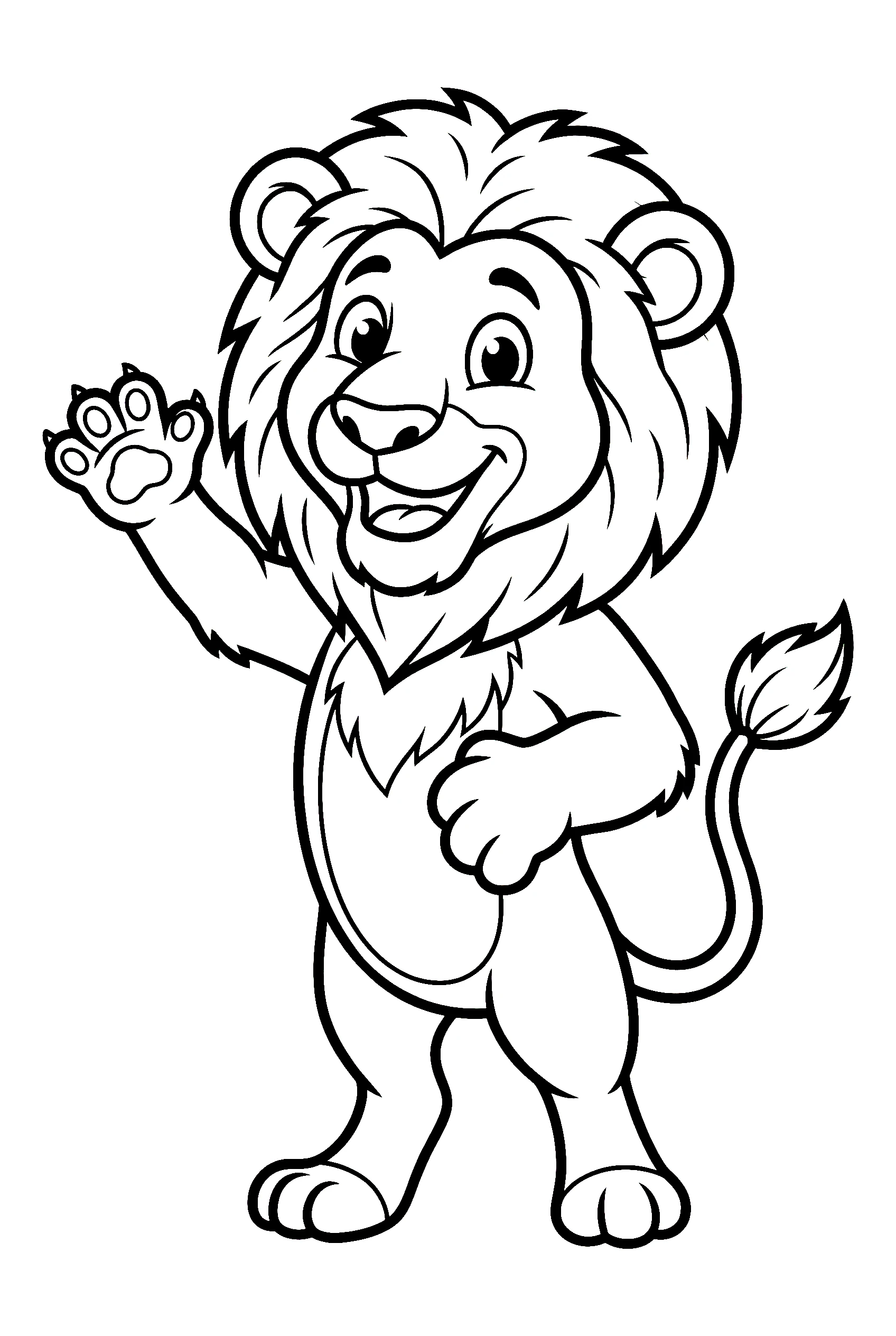 lion coloring pages