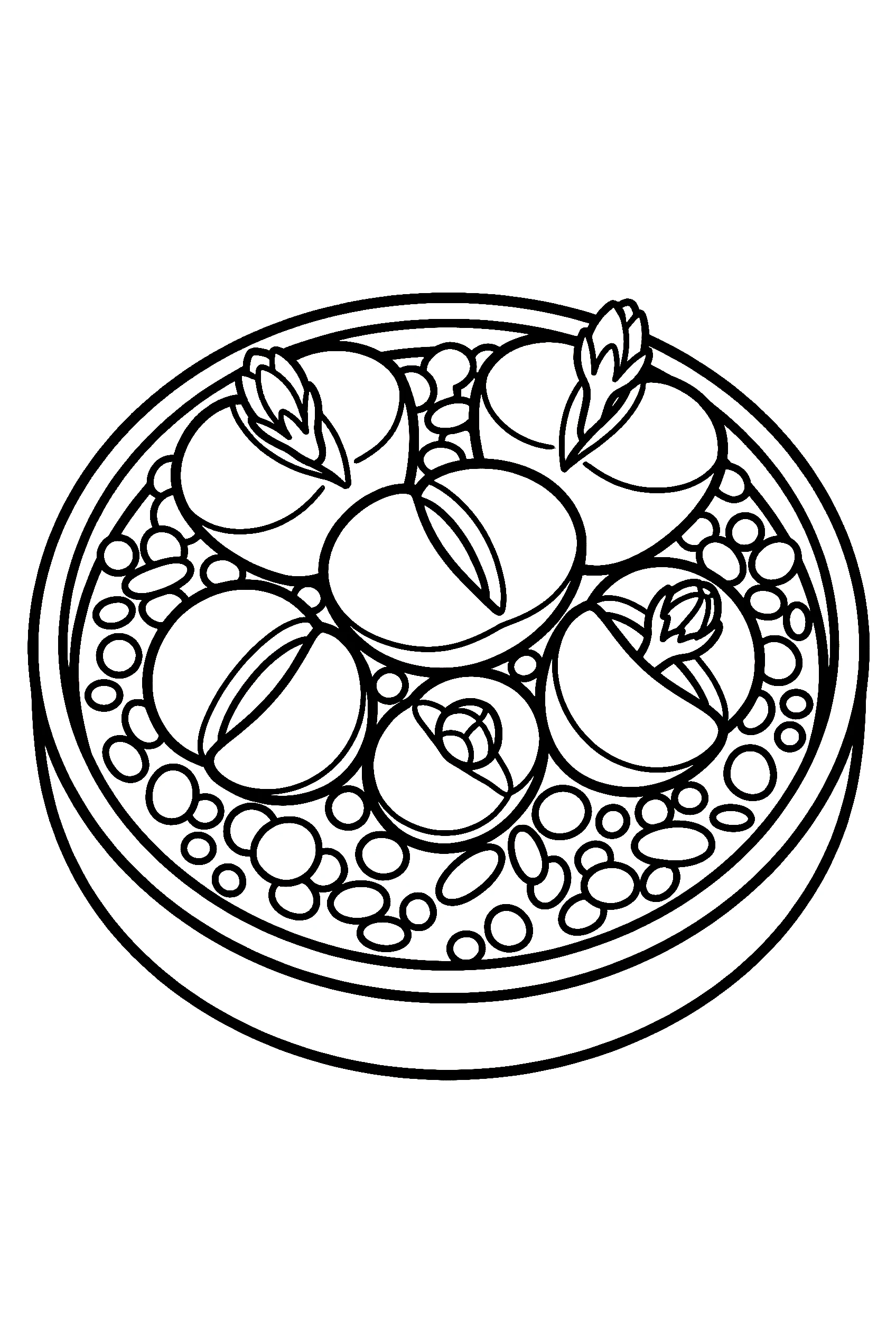 lithops stone succulents printable sheet