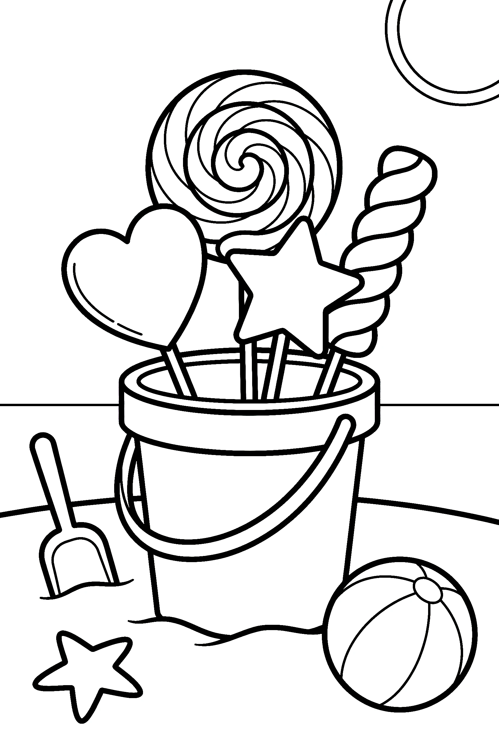 Candy Coloring Pages
