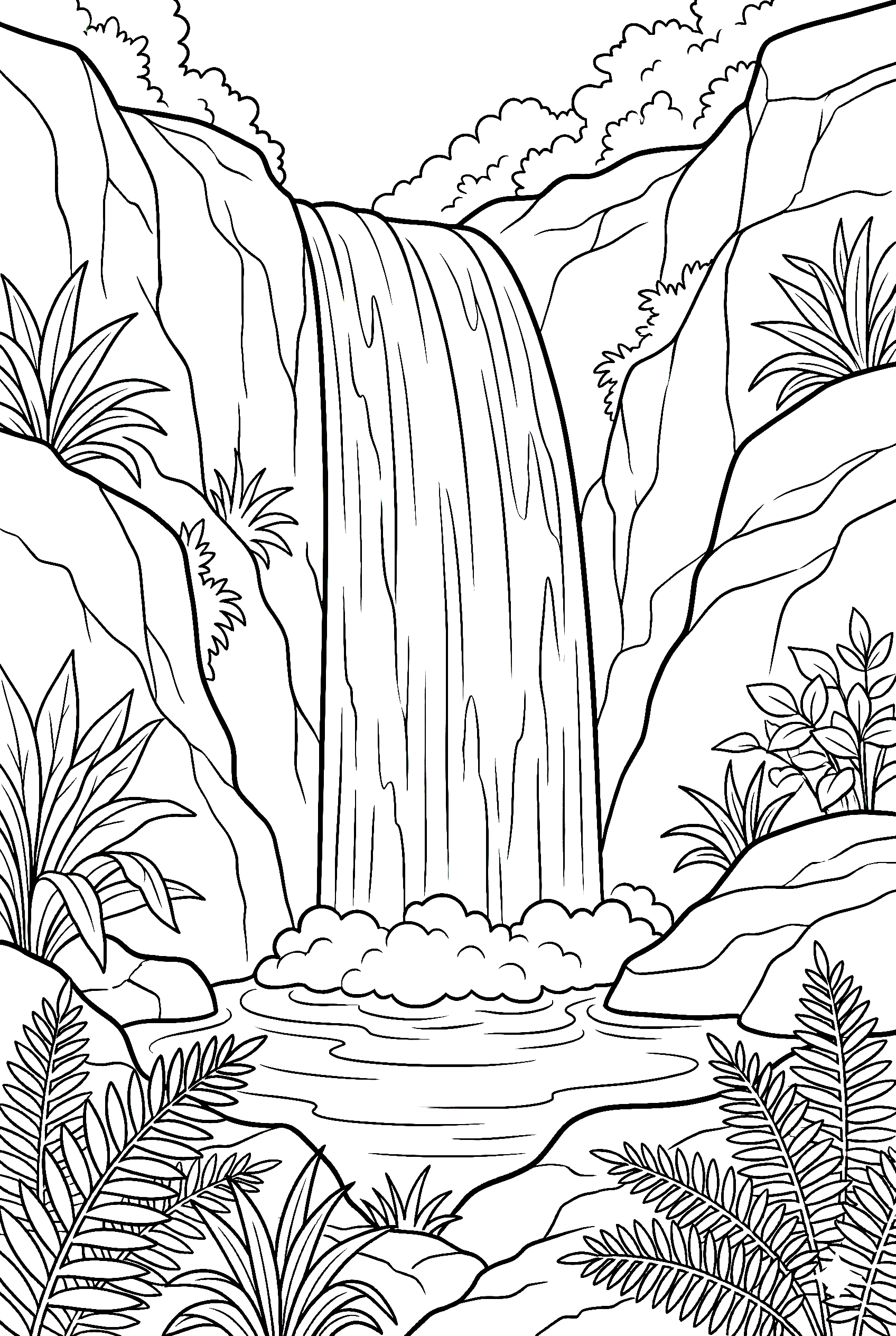 nature coloring pages