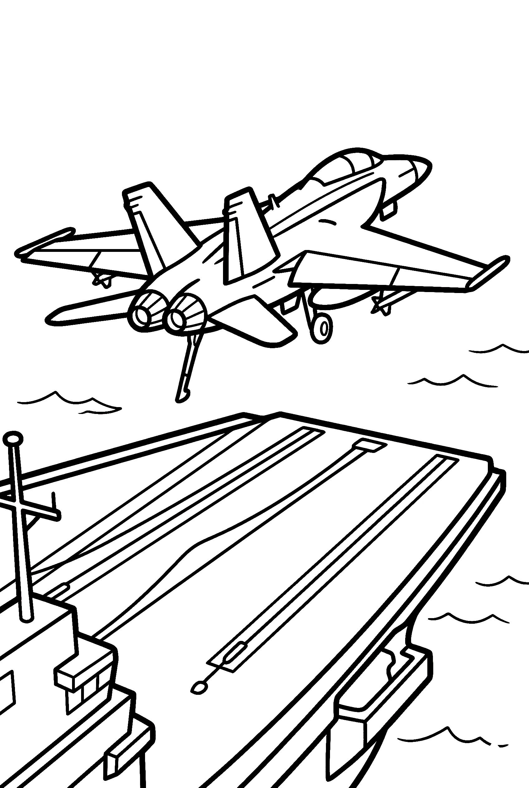 navy jet carrier landing printable sheet navy jet carrier landing printable sheet