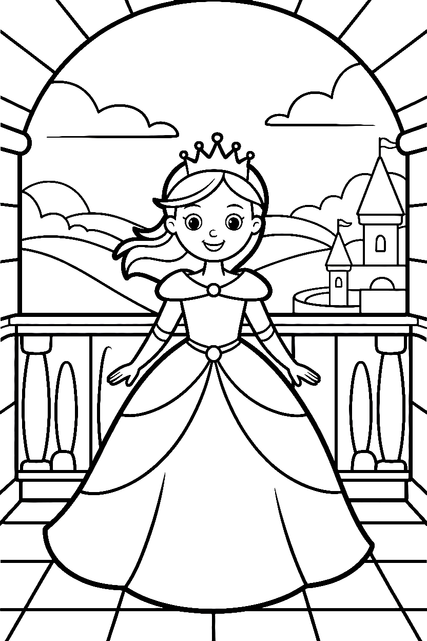Princess Coloring Pages