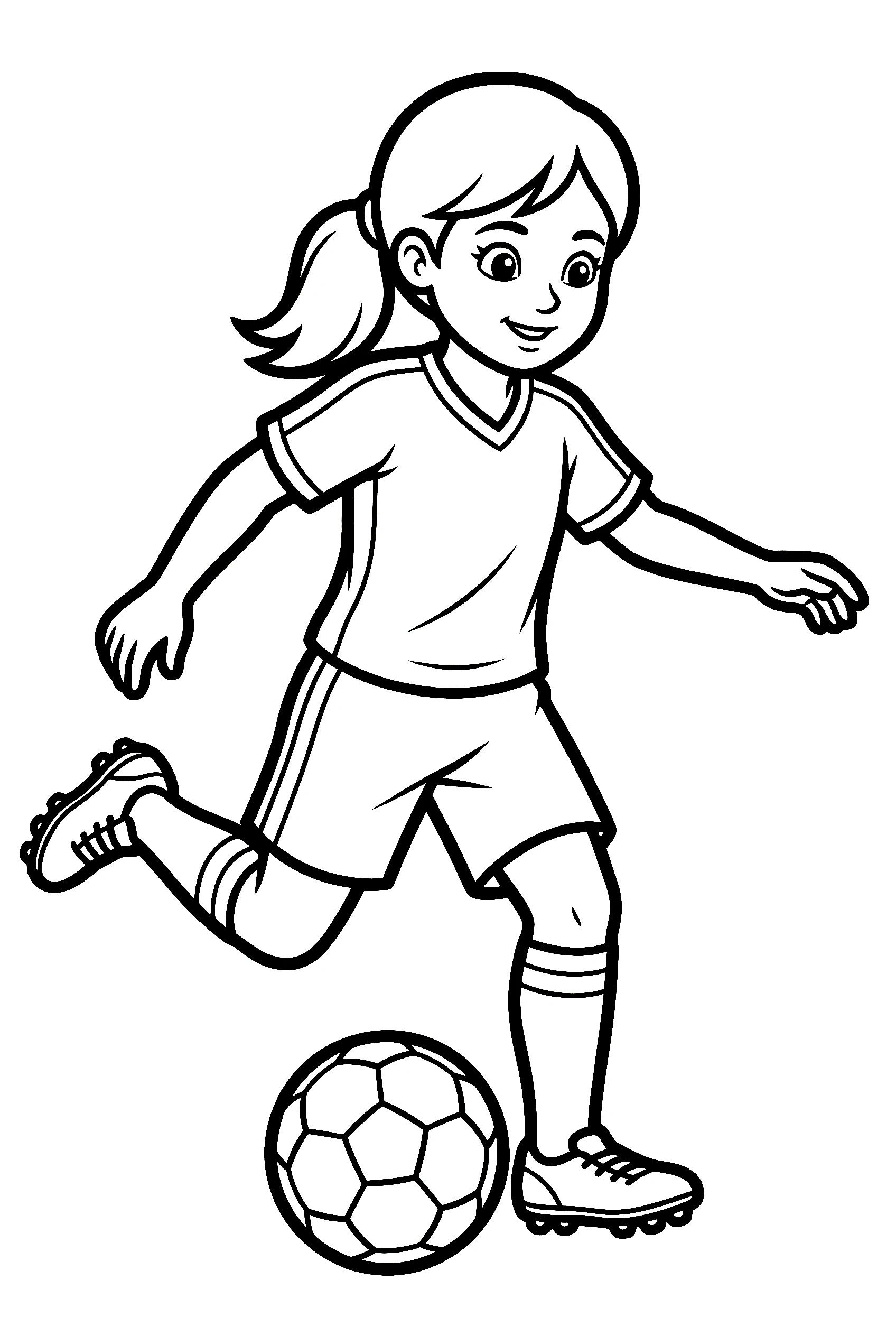 reading girl coloring pages book