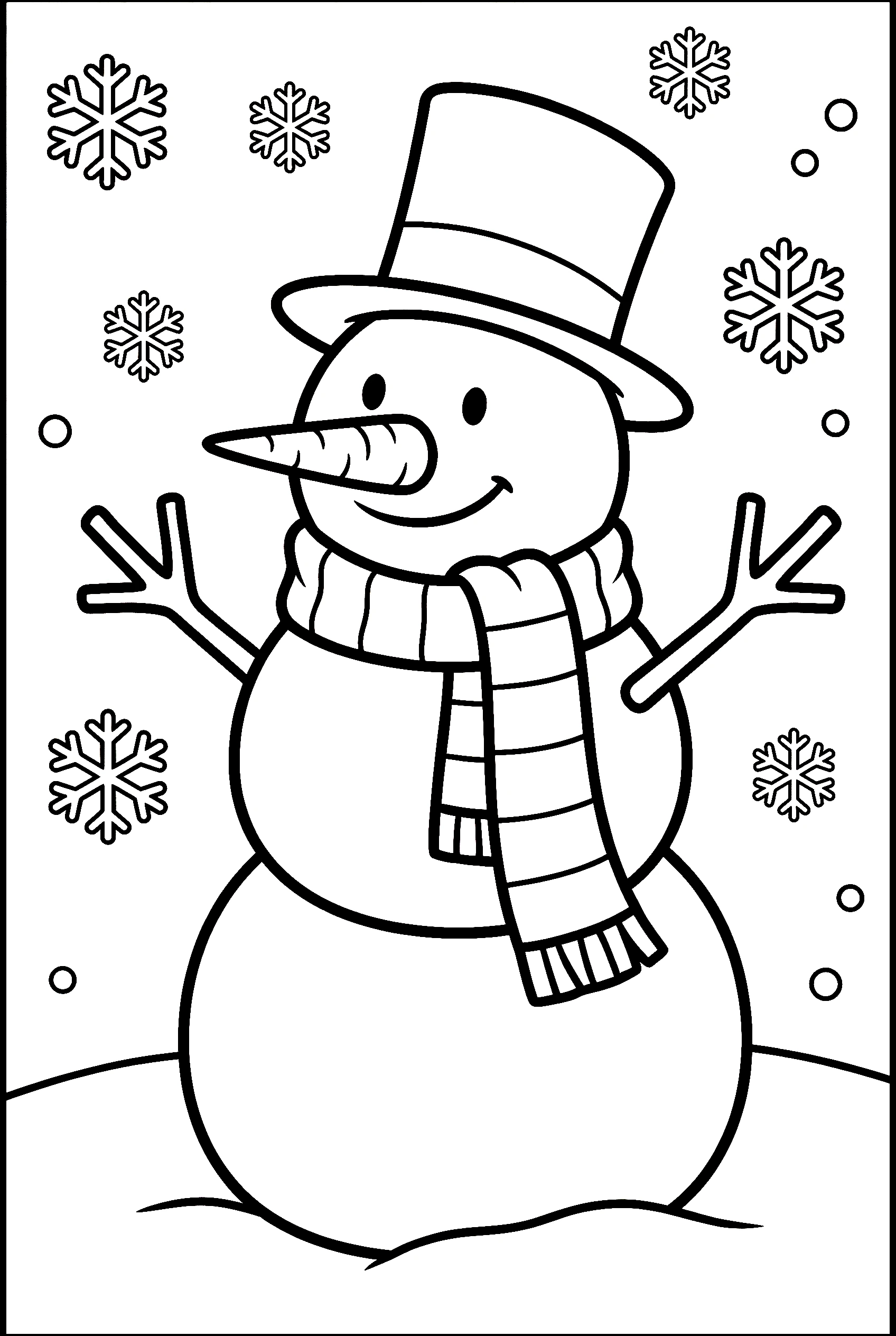 snowman winter figure coloring pages snowman winter figure coloring pages
