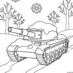 tank-winter-landscape-drawing