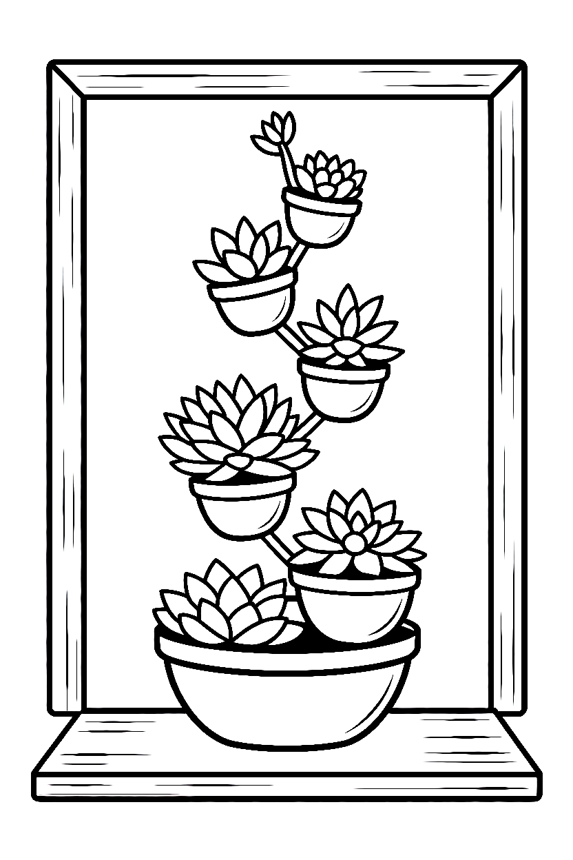 tiered windowsill formation coloring pages tiered windowsill formation coloring pages