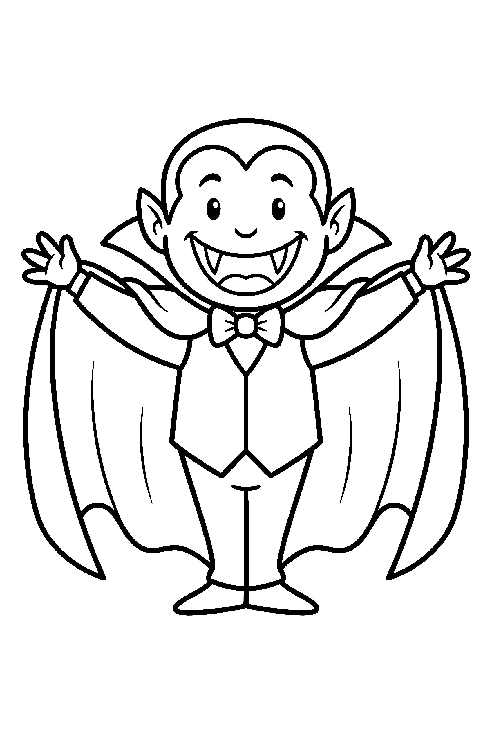 vampire monster coloring pages