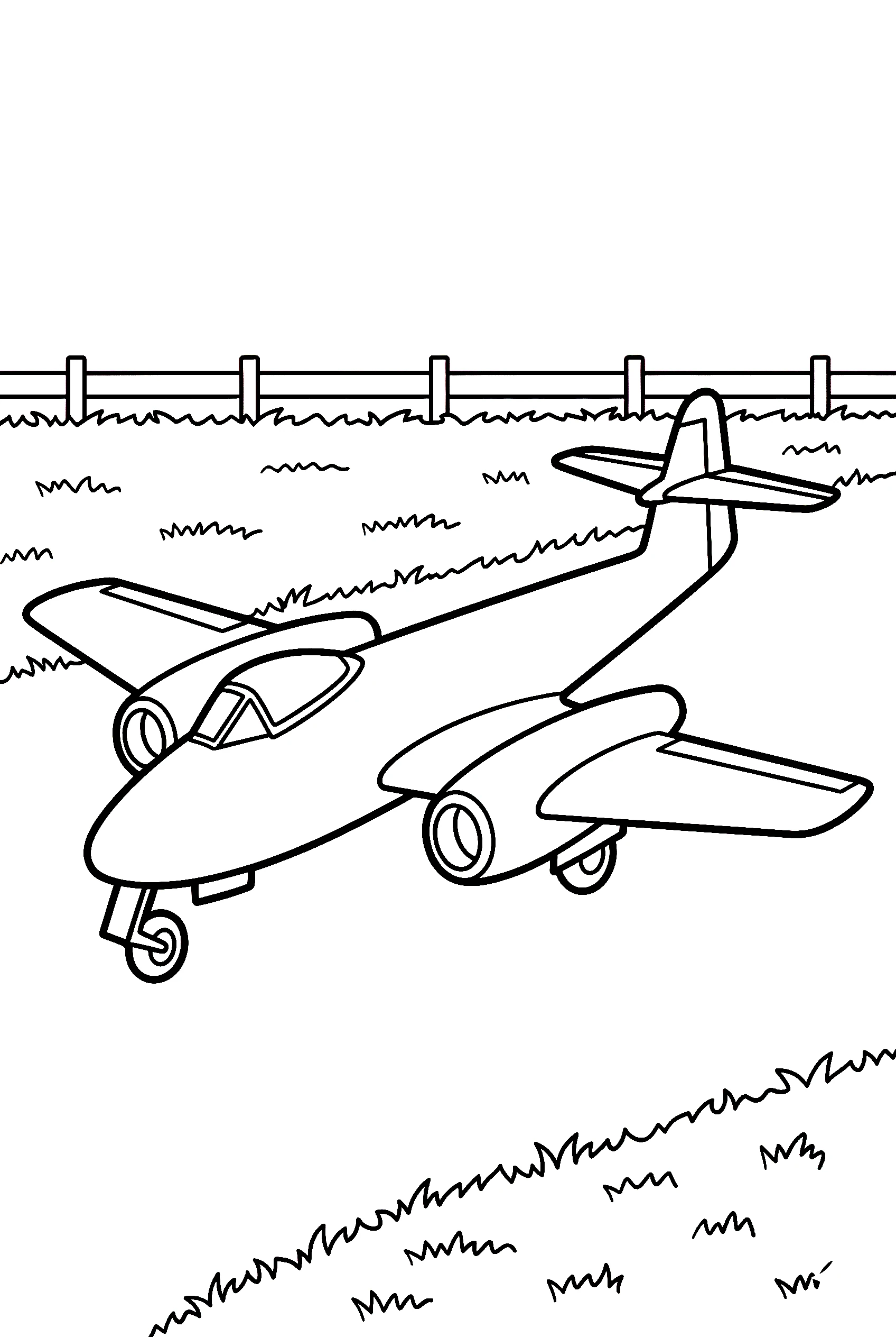 vintage jet grass airfield drawing vintage jet grass airfield drawing