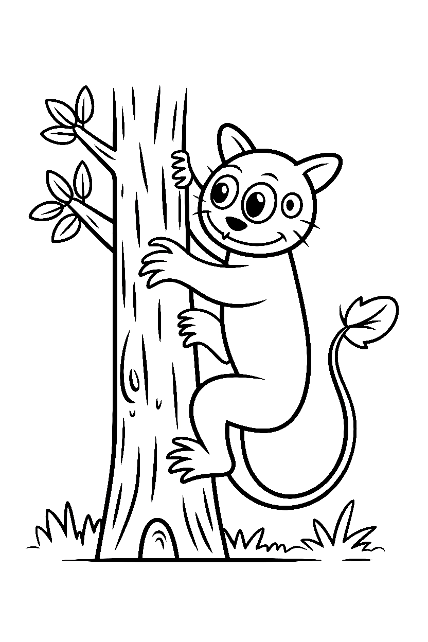 werewolf climbing tree trunk tail coloring pages werewolf climbing tree trunk tail coloring pages