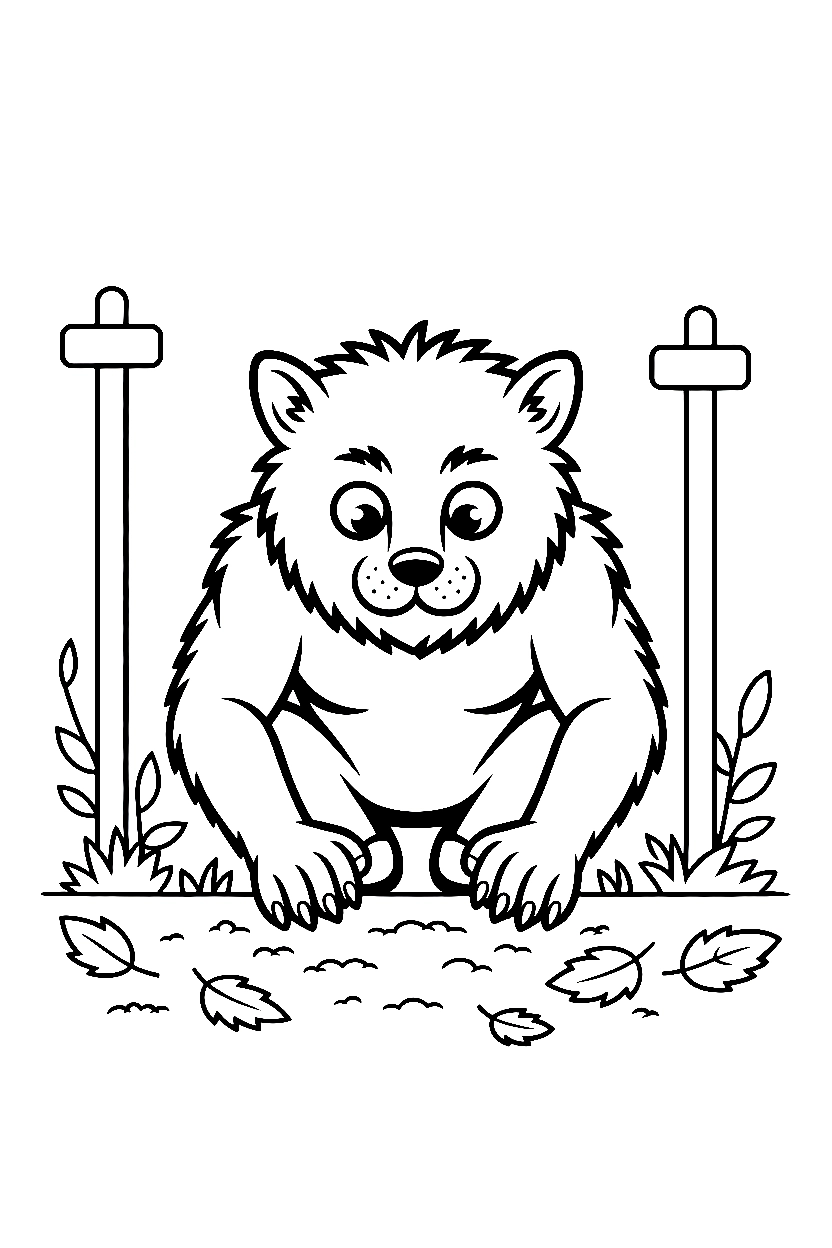 werewolf crouching claws dirt printable sheet werewolf crouching claws dirt printable sheet