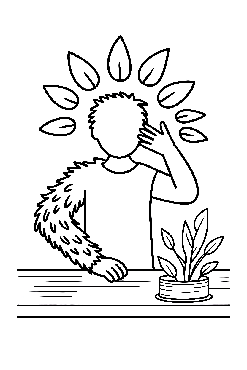 werewolf transformation halfway sprouting coloring pages werewolf transformation halfway sprouting coloring pages