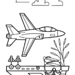 arranged-jet-carrier-deck-coloring-pages