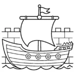 Ship Coloring Pages