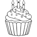 birthday-cupcake-candles-stars-drawing