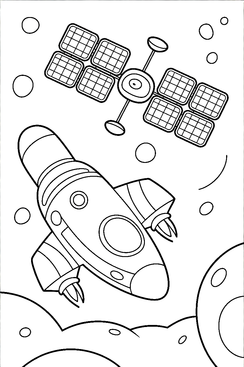 climbing steep angle spaceship drawing
