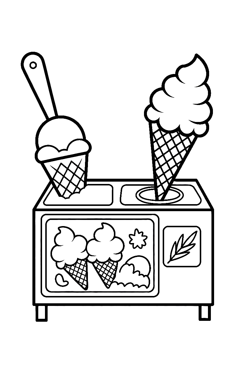 shop display case printable sheet